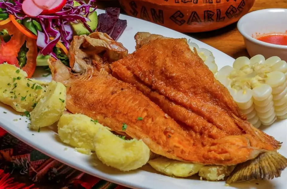 Trucha Frita o Parilla