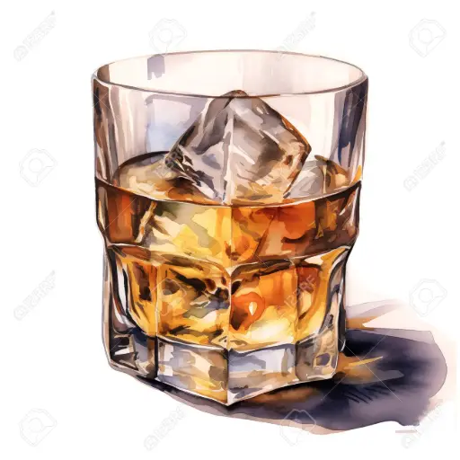 Whisky in the Rocks (Black)
